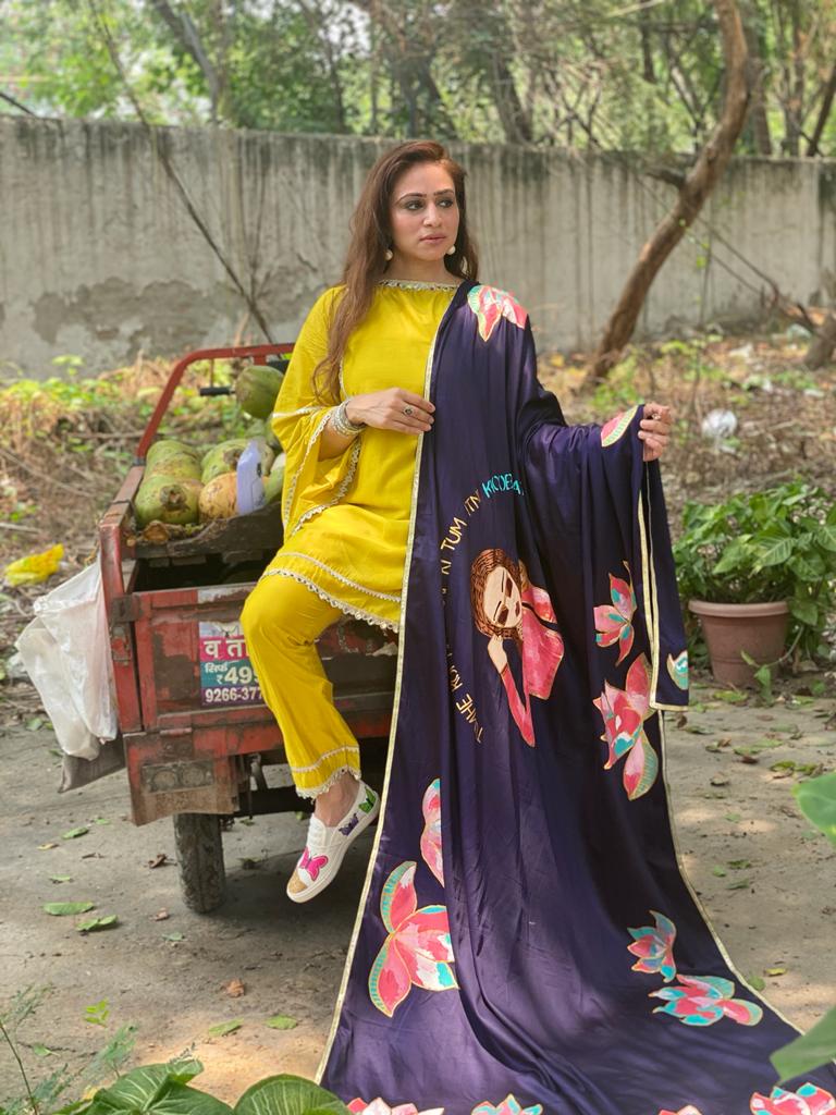 Dupatta makes me cloud nine