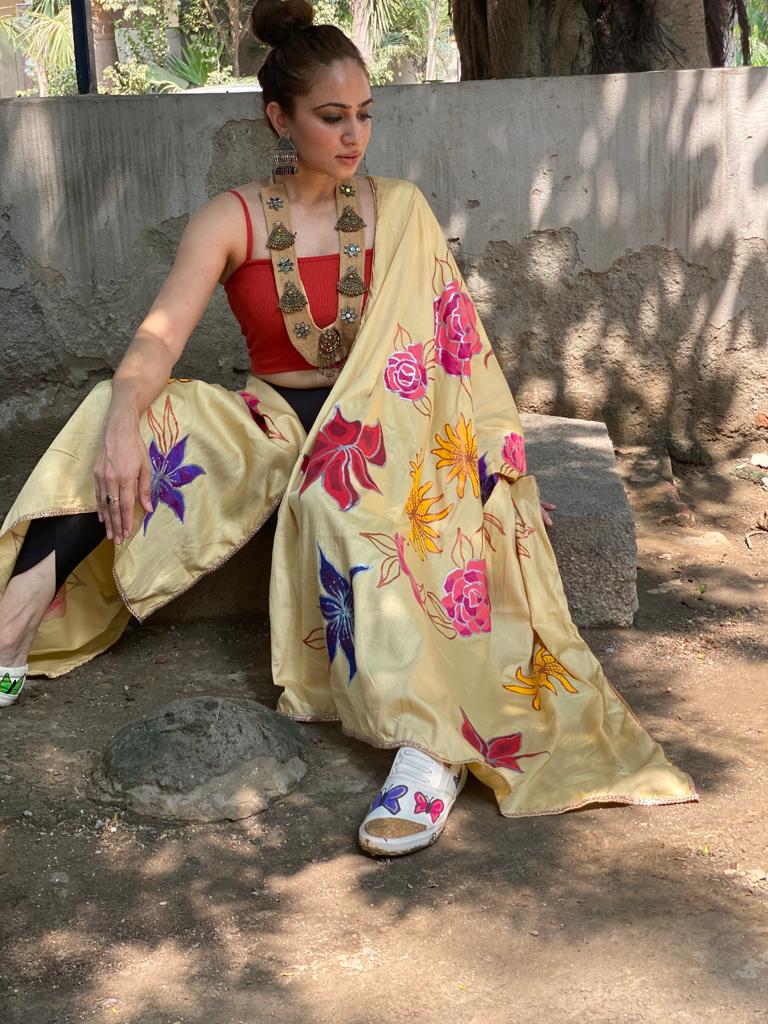 My style is my favorite dupatta