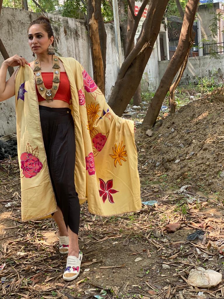 My style is my favorite dupatta