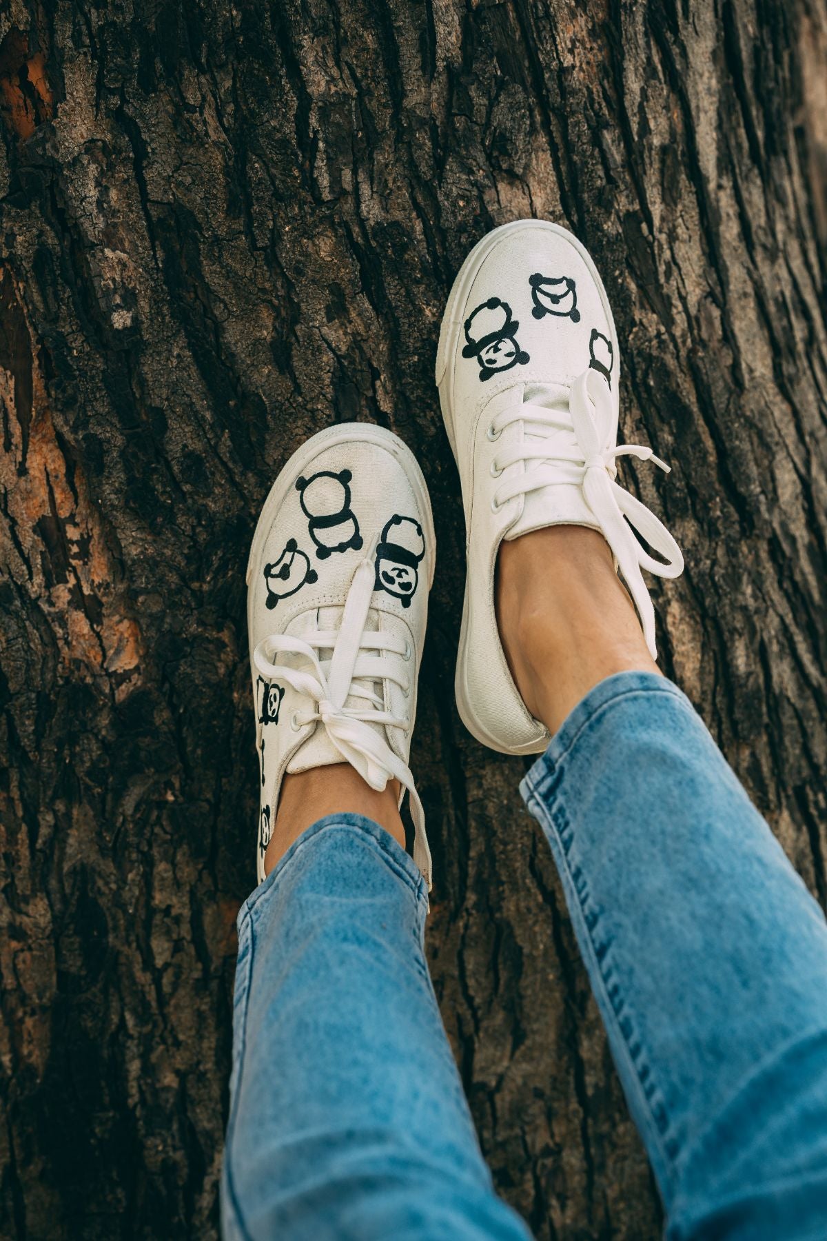 Dancing panda ( lace )