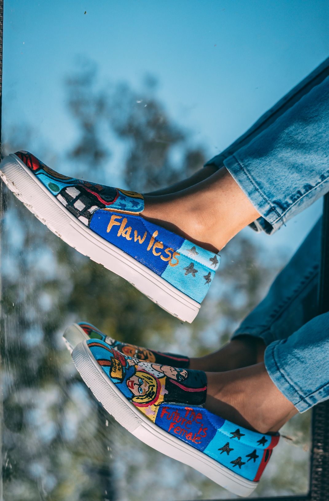 Empowher shoe Kirti Singh collection