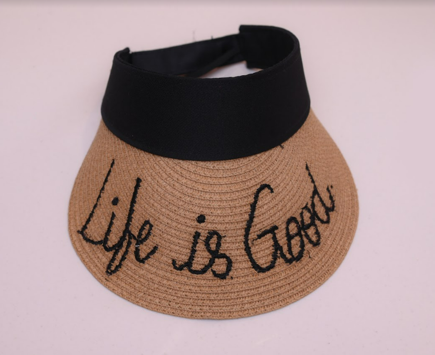 Classy Brown Visor Hats