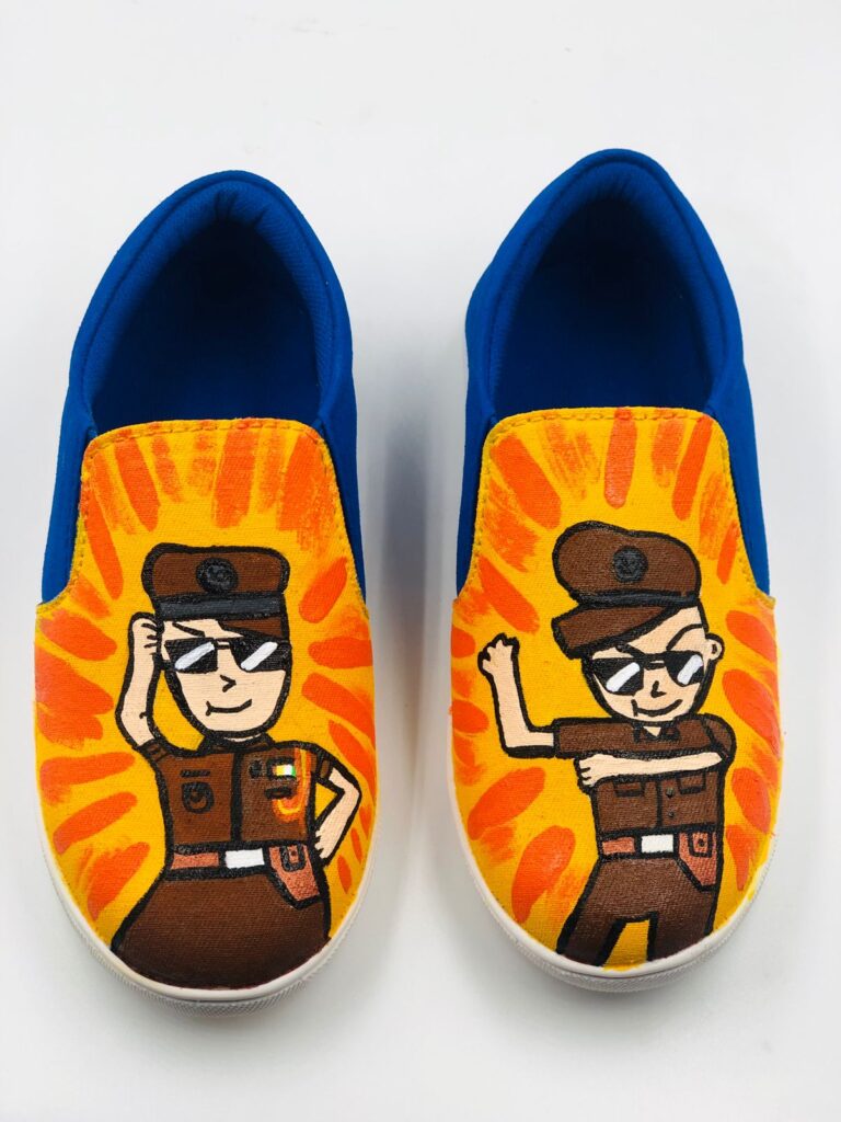 Little Singham shoe