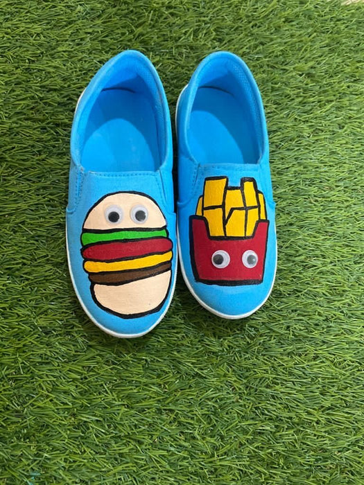 Burger fries shoe