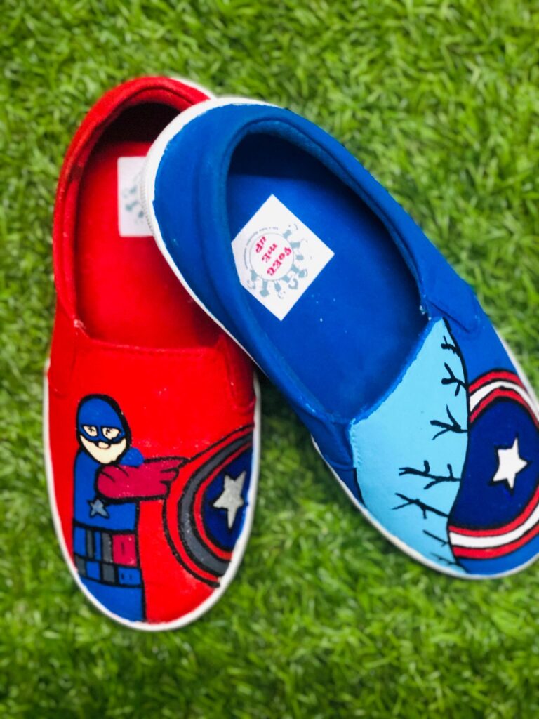 Captain America shoe kids
