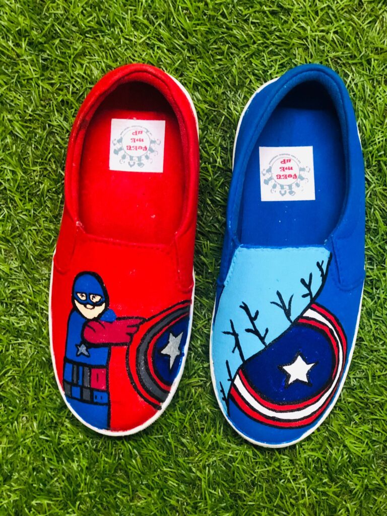 Captain America shoe kids – FEET ME UP - Main Image