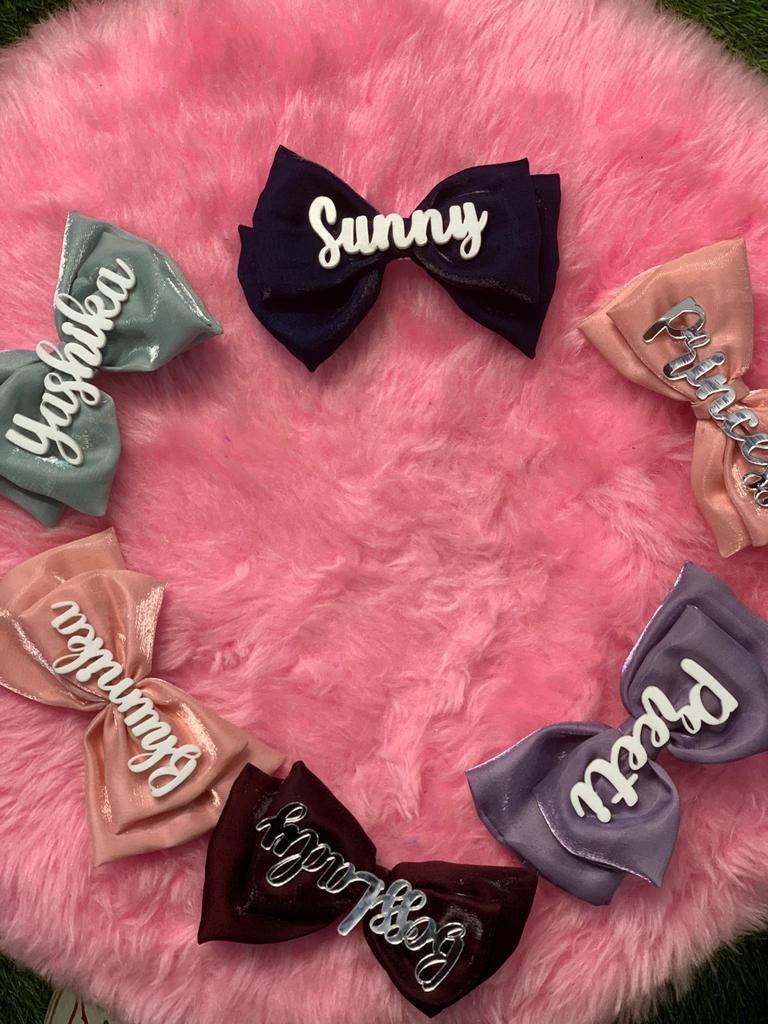 Customized Hair Clips