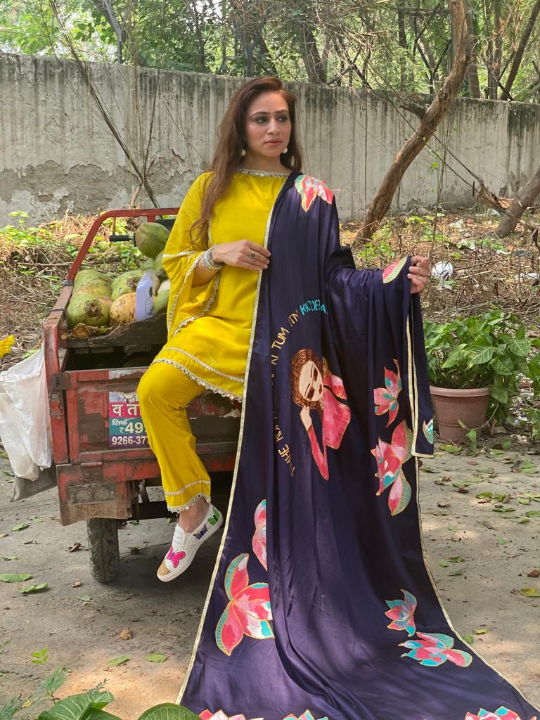 Dupatta makes me cloud nine