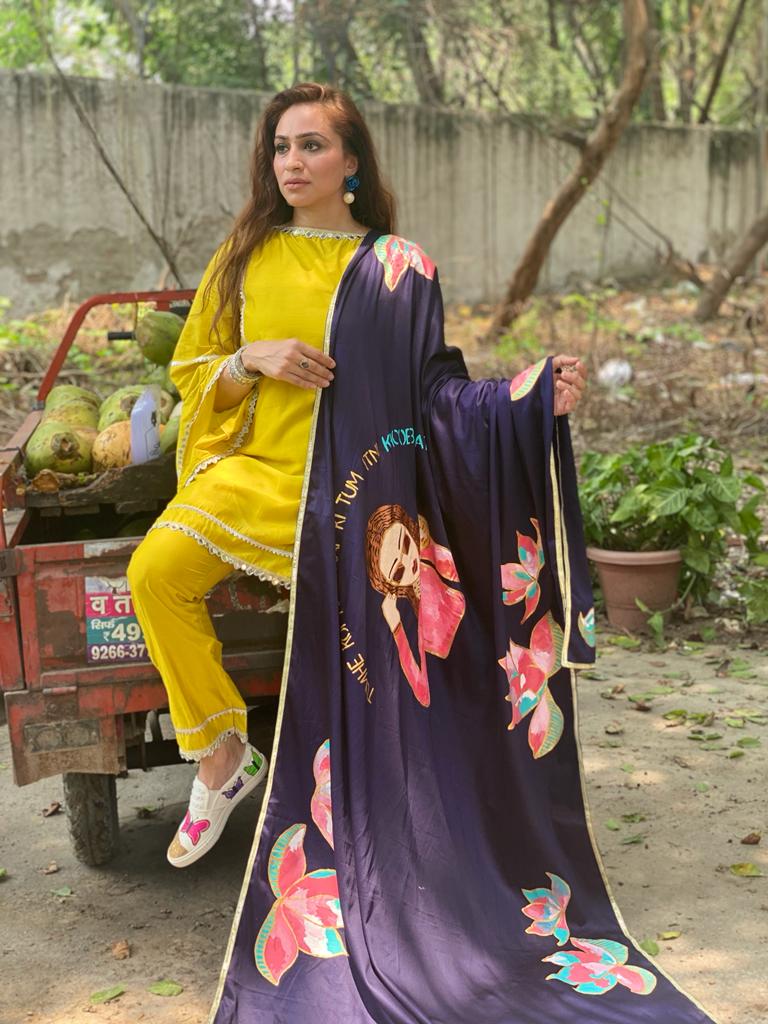 Dupatta makes me cloud nine